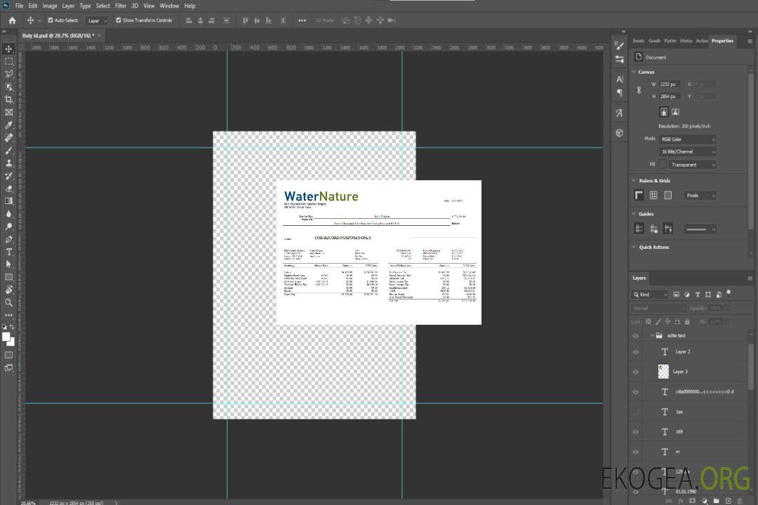 modèle de relevé de résultats modifiable de la compagnie des eaux aux formats Word et PDF template modèle de relevé de résultats modifiable de la compagnie des eaux aux formats Word et PDF template